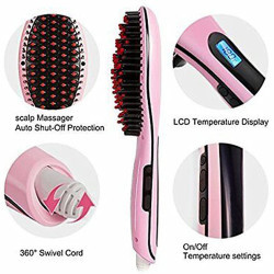 Electra 55W electric thermal comb brush with LCD display