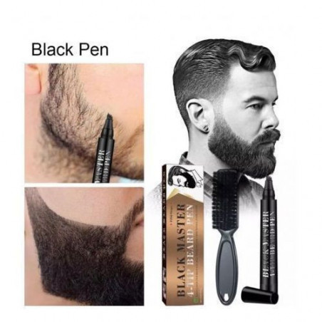 Master Black master 4 Tips Beard Filler Pen Kit Beard